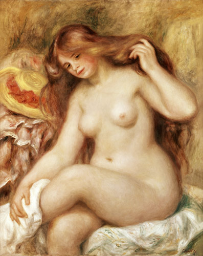 After Bathing from Pierre-Auguste Renoir