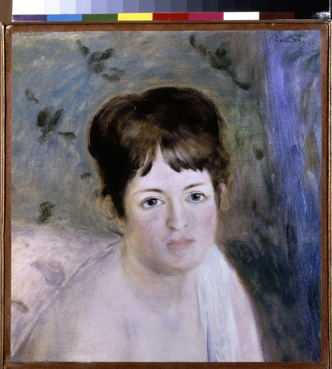 Head of a Woman from Pierre-Auguste Renoir