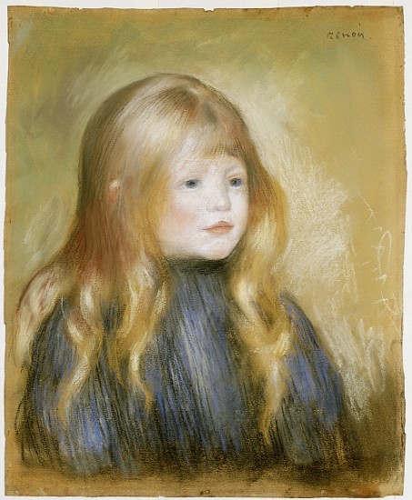 Head of a Child from Pierre-Auguste Renoir