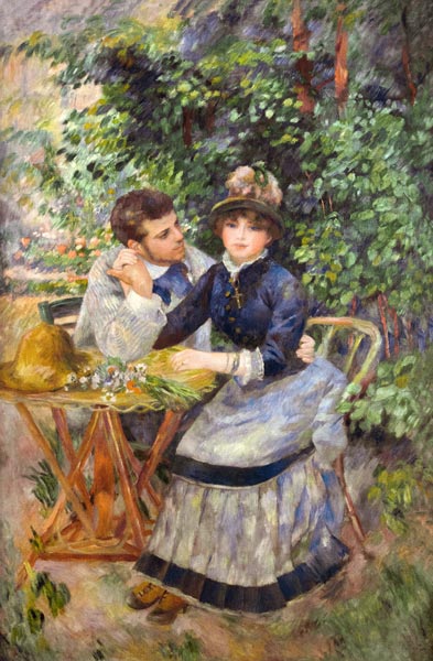 In the Garden from Pierre-Auguste Renoir