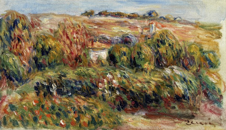 Landscape in Provence from Pierre-Auguste Renoir