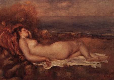The Nude in the Grass from Pierre-Auguste Renoir