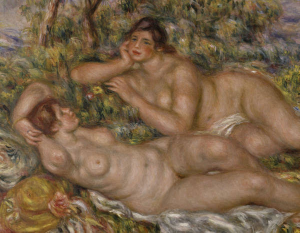 A.Renoir / Bathers / 1918-19 from Pierre-Auguste Renoir