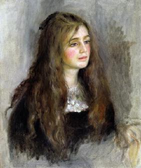 Portrait of Julie Manet (1878-1966) from Pierre-Auguste Renoir