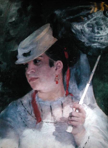 Portrait of Lise from Pierre-Auguste Renoir