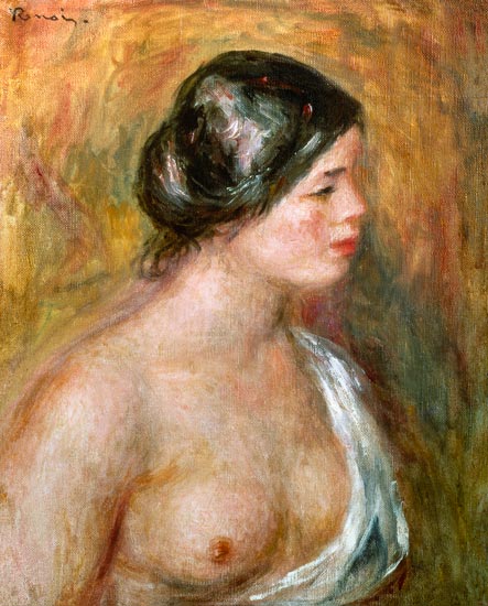 Portrait of Madeleine Bruno from Pierre-Auguste Renoir