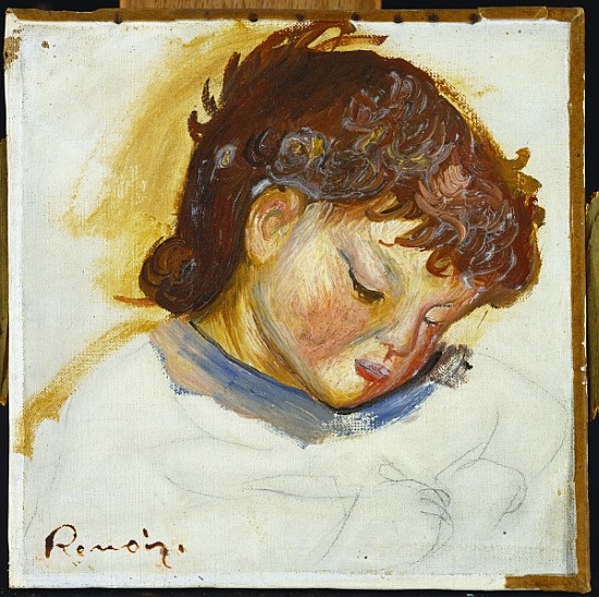 Portrait of Pierre Renoir from Pierre-Auguste Renoir