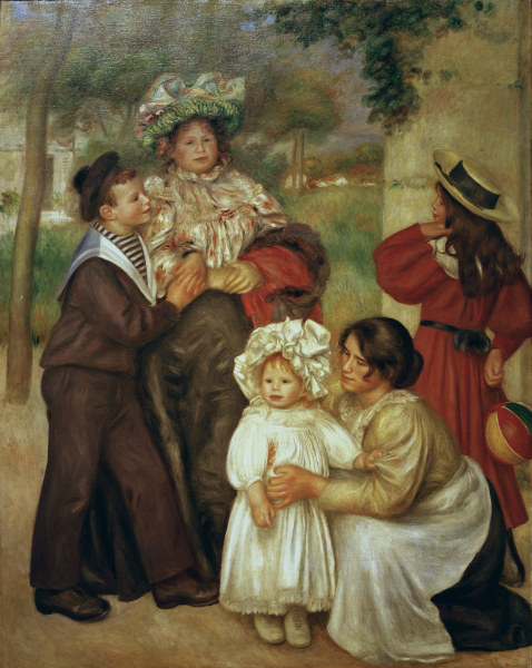 Renoir / La famille d artiste / 1896 from Pierre-Auguste Renoir