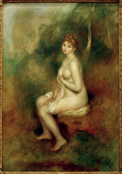 Renoir / Nu dans un paysage / 1889 from Pierre-Auguste Renoir