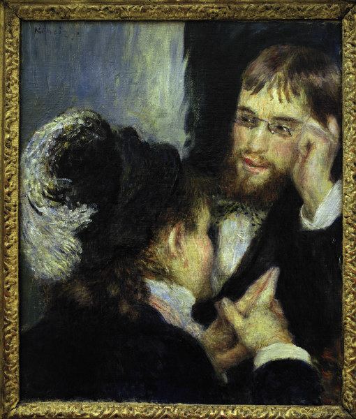 Renoir / The conversation / c.1878 from Pierre-Auguste Renoir