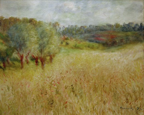 Renoir / The cornfield / 1879 from Pierre-Auguste Renoir