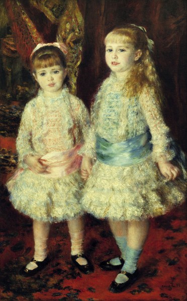 Renoir /Demoiselles Cahen d Anvers /1881 from Pierre-Auguste Renoir
