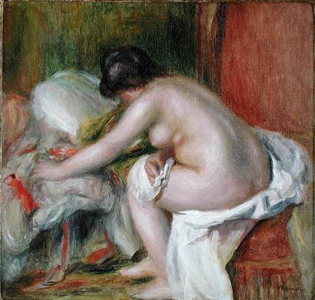 Seated Bather from Pierre-Auguste Renoir