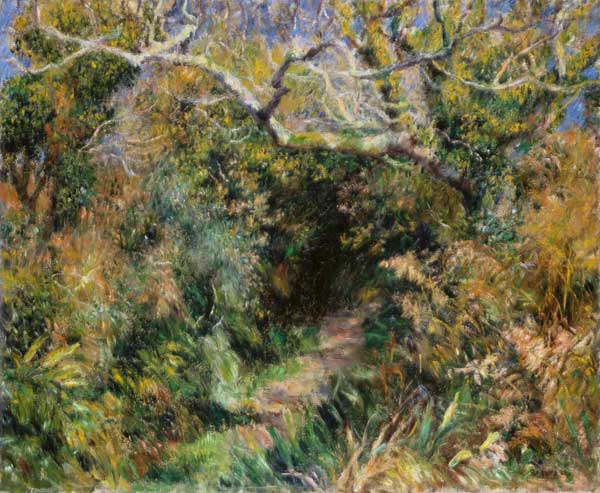South French landscape. from Pierre-Auguste Renoir