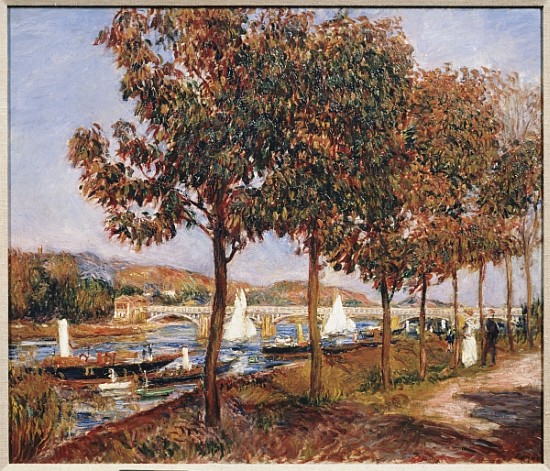 The Bridge at Argenteuil from Pierre-Auguste Renoir