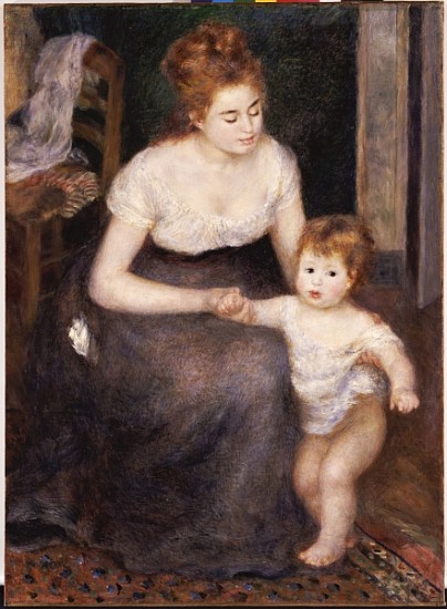 The First Step from Pierre-Auguste Renoir