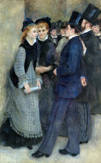 Renoir /La sortie du Conservatoire /1877