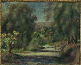 Renoir / Paysage de Cagnes / 1900