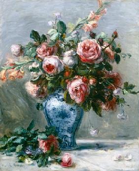 Vase of Roses