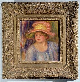 Woman with a hat, c.1915-19 ?