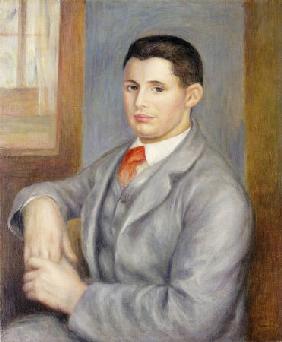 Young Man with a Red Tie
