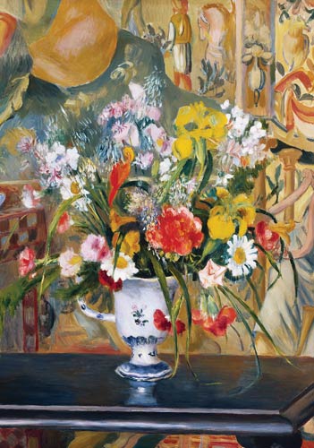 Flowers in a Vase from Pierre-Auguste Renoir