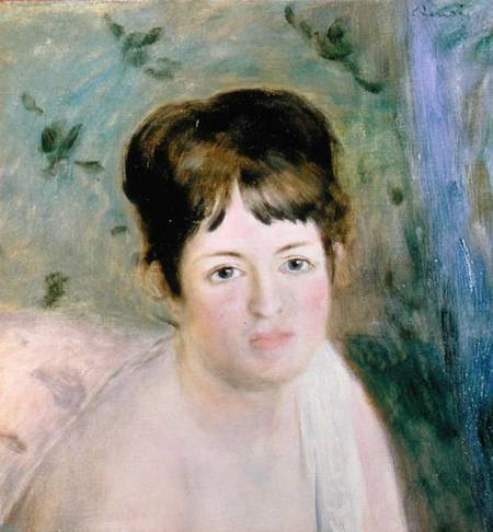 Woman's Head from Pierre-Auguste Renoir