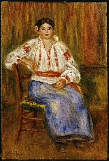 Young Romanian from Pierre-Auguste Renoir