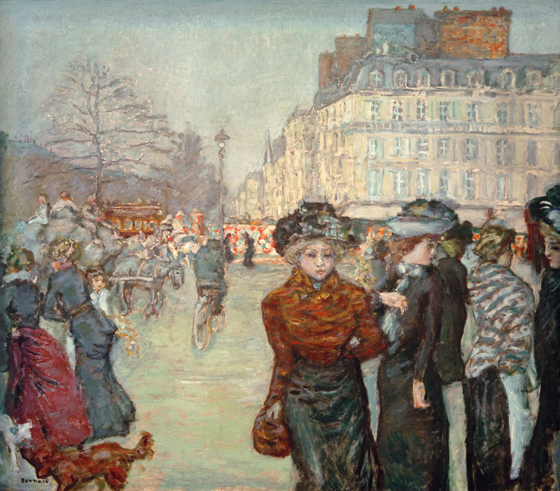 Place Clichy from Pierre Bonnard