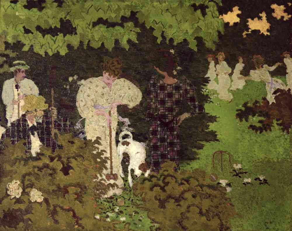 Dusk, or A Round of Croquet from Pierre Bonnard