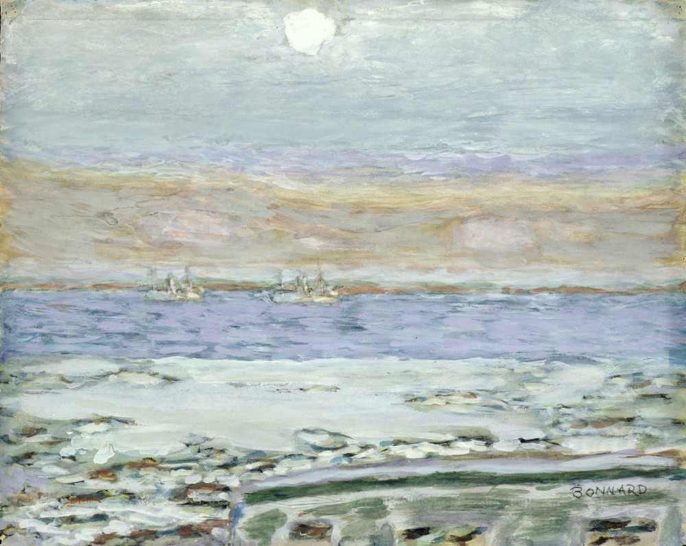 The Bay of Cannes from Pierre Bonnard