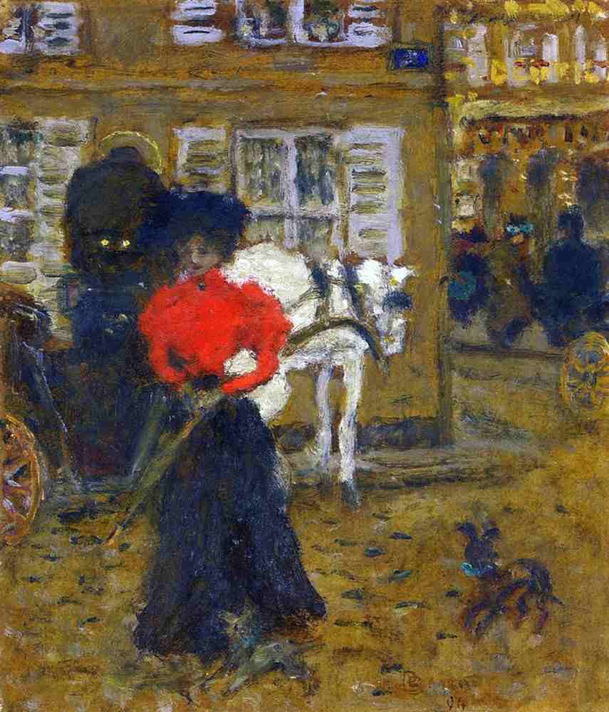 Woman on the Street from Pierre Bonnard