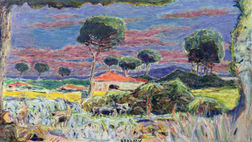 Landscape at midday from Pierre Bonnard