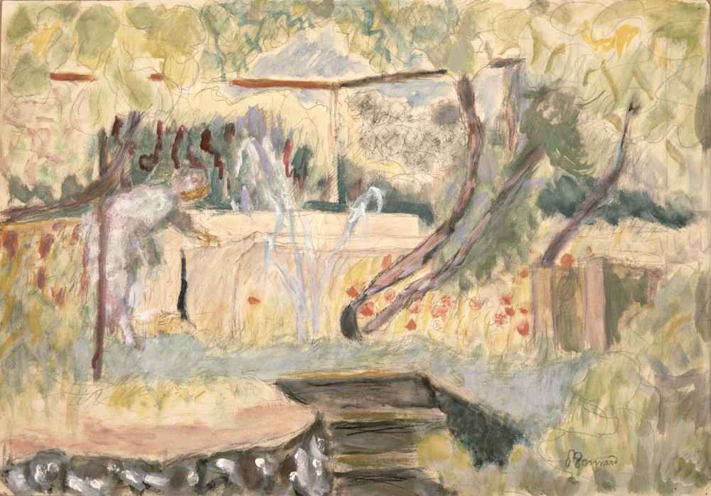 Study for Woman in a Garden from Pierre Bonnard