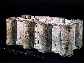 Model of the Bastille made from one of the stones of the Bastille