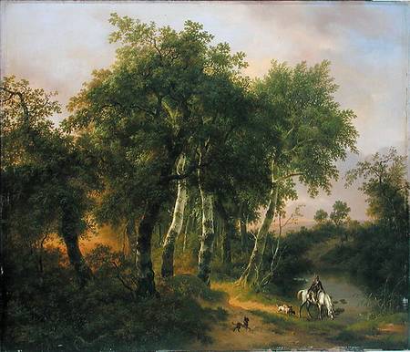 Landscape in Geldern from Pierre Jean Hellemans