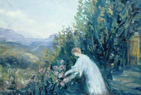 Woman in a Garden from Pierre Laprade