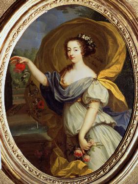 Portrait of Duchess De la Valliere as Flora