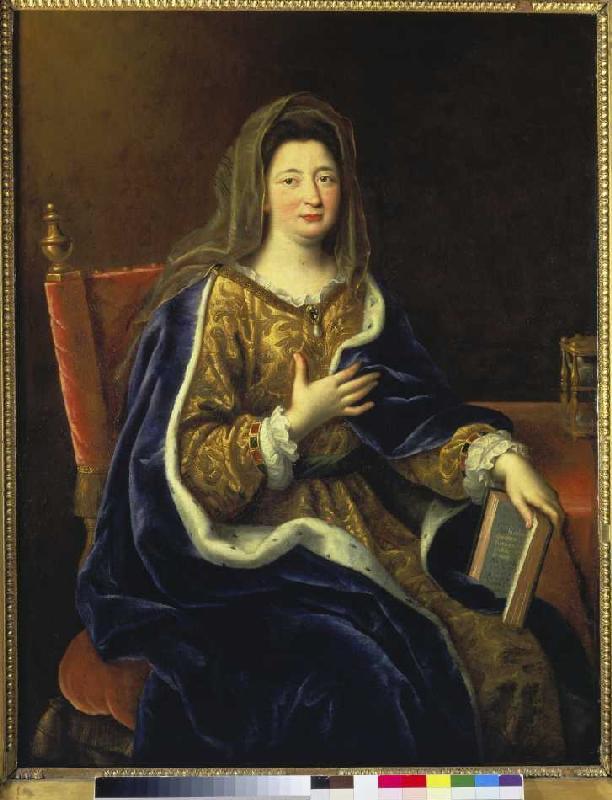 Portrait the Marquise de Maintenon from Pierre Mignard