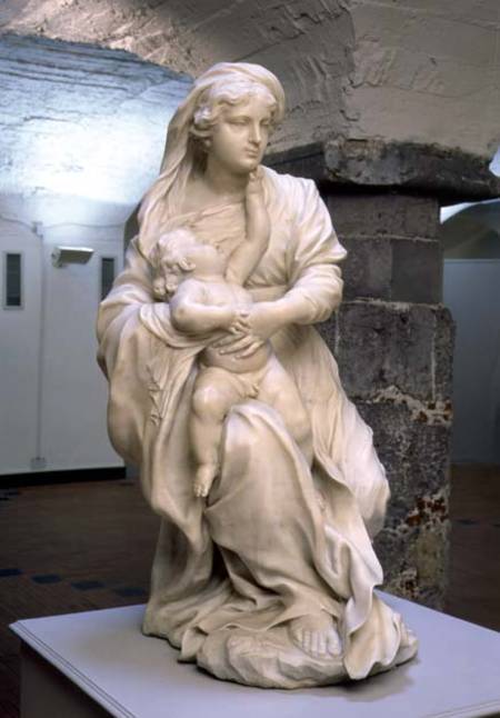 Madonna and Child, sculpture from Pierre  Puget