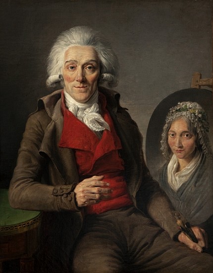 Portrait of a painter from Pierre Etienne Lesueur