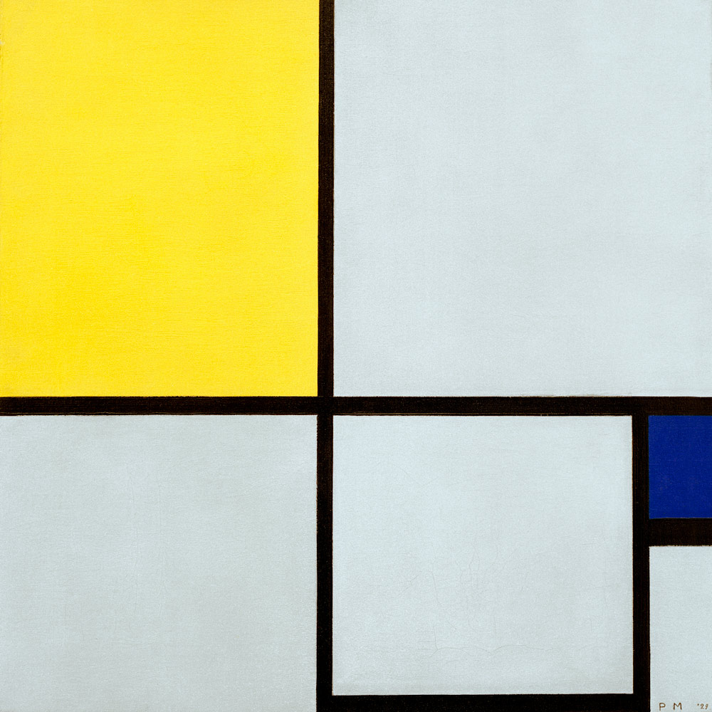 Composition No. II from Piet Mondrian