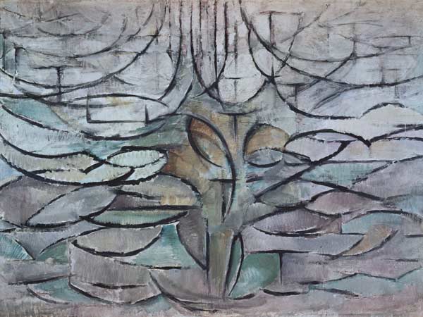 Blühender Apfelbaum from Piet Mondrian