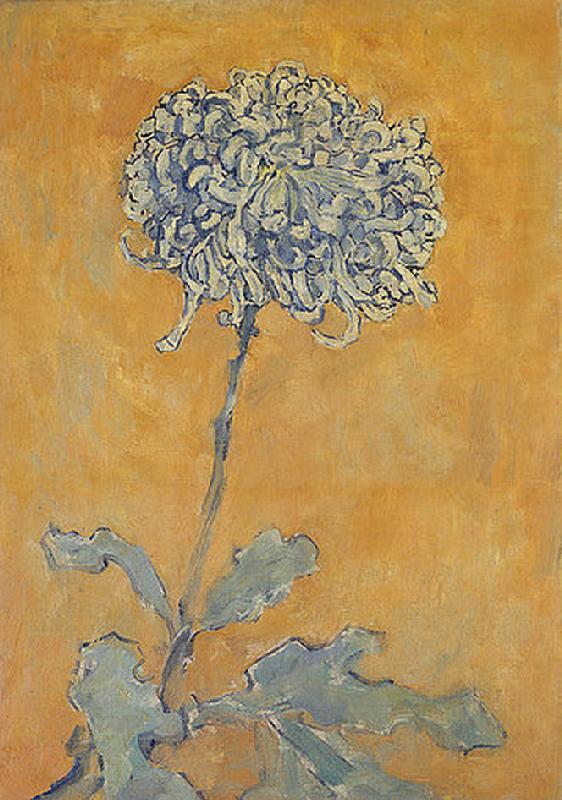Chrysantheme. from Piet Mondrian