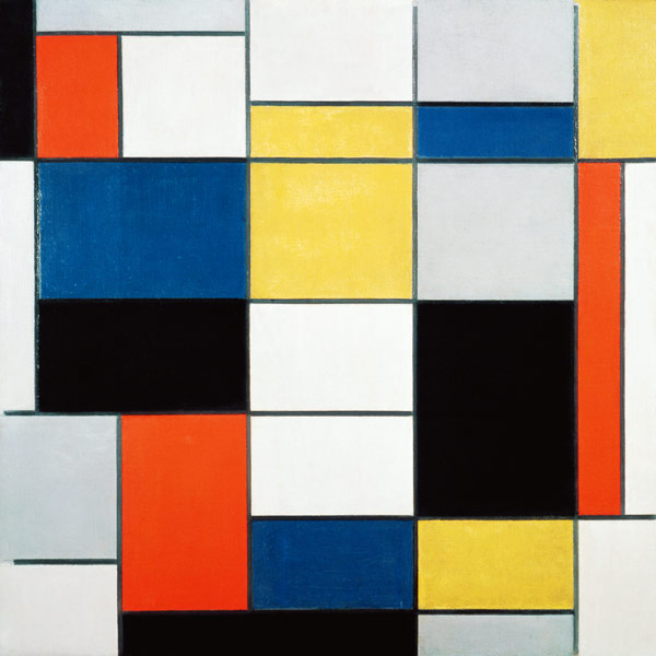 Composition A from Piet Mondrian