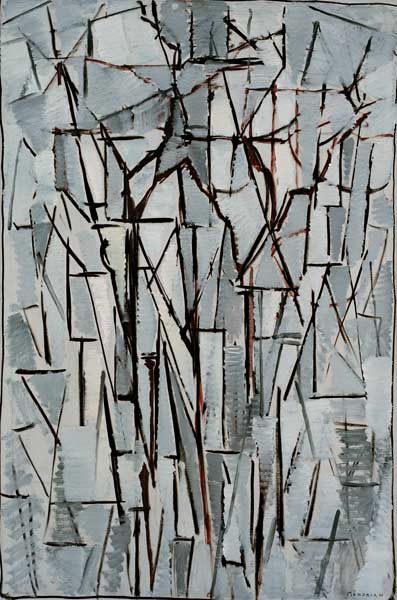 Composition trees II/c. 1912-13 from Piet Mondrian