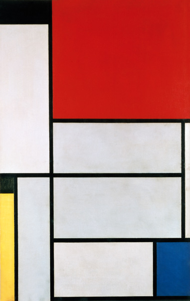 Tableau I from Piet Mondrian