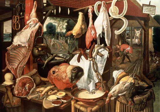The Meat Stall from Pieter Aertzen