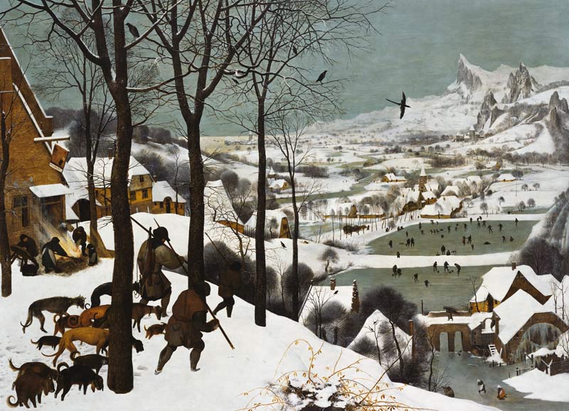 Hunters in the Snow from Pieter Brueghel the Elder