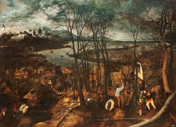 The gloomy day from Pieter Brueghel the Elder
